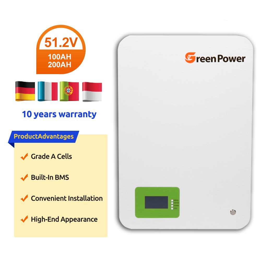 Kualiti Tinggi Bateri Lithium 5KWH 10KWH Bateri Penyimpanan Tenaga 48V 51.2V Bateri Lifepo4