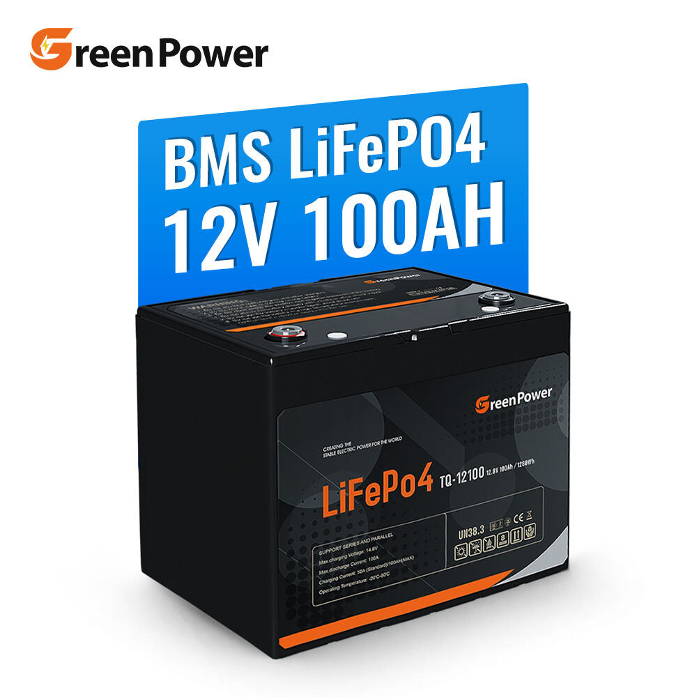Greenpower Waterproof Lifepo4 12V 24V 200ah ເບັດເຕີລິທີ່ອິອນ 100ah Lifepo4 High Voltage Stacked Battery Pack 1kwh 2kwh 3kwh