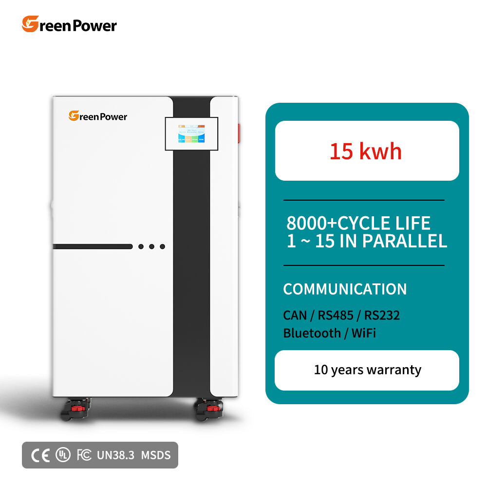 Custom Durable LiFePO4 Battery IP20 Lithium Battery 320Ah 16kWh 300Ah 15kWh Fast Charging for Home Backup Power