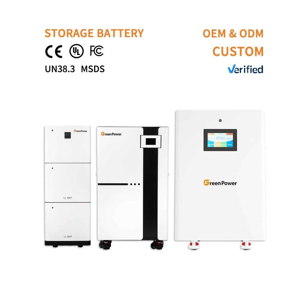 Bateria de Lítio LiFePO4 Personalizada 2,56kWh 5kWh 10kWh 15kWh 16kWh 30kWh 32kWh com BMS Embutido para Sistema de Energia Solar