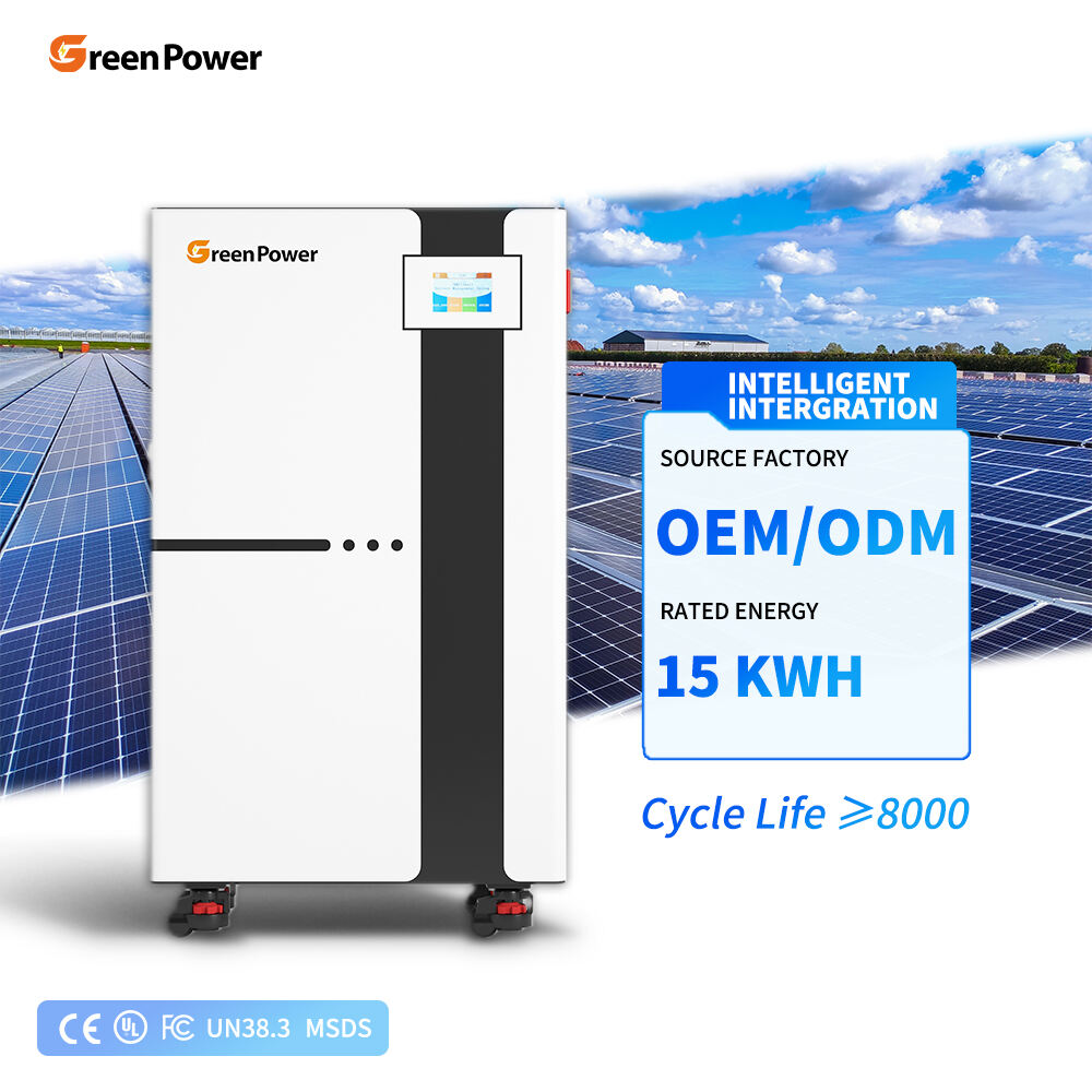 On Grid Off Grid 300Ah 15kWh 320Ah 16kWh Solar LiFePO4 Battery Waterproof Dustproof IP20 51.2V Solar Lithium Battery