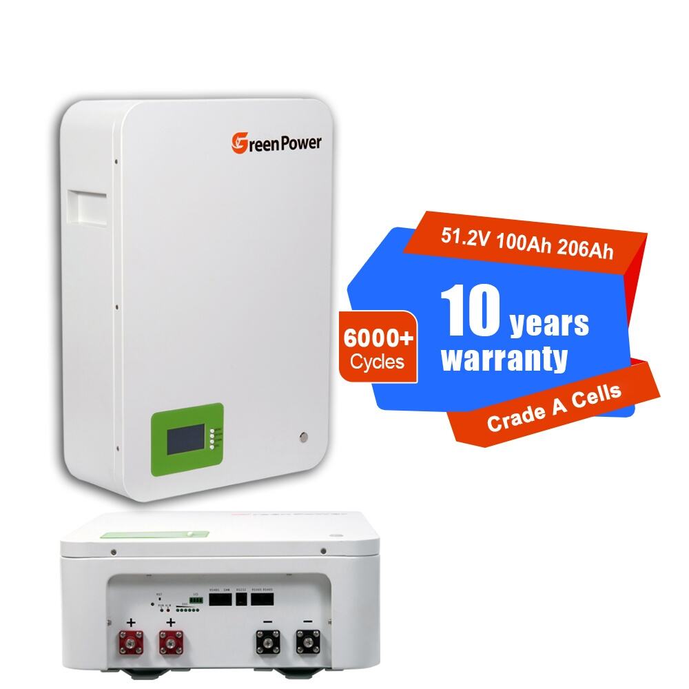 jaminan 10 Tahun Bateri Lithium LiFePO4 untuk Rumah 48V Penyimpanan Bateri PV Solar Lifepo4 200ah 5 kwh 10kwh