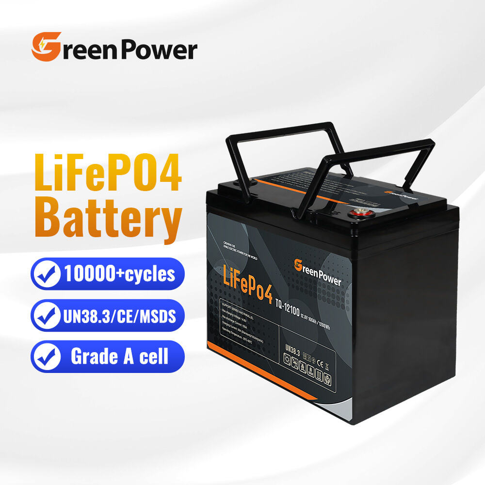 Batuli za Uchanganuzi wa Kienerjia za Saa 24V 12V 50Ah 100Ah 200Ah 30Ah 12Ah Lithium Chuma na Falama Lifepo4 na BMS