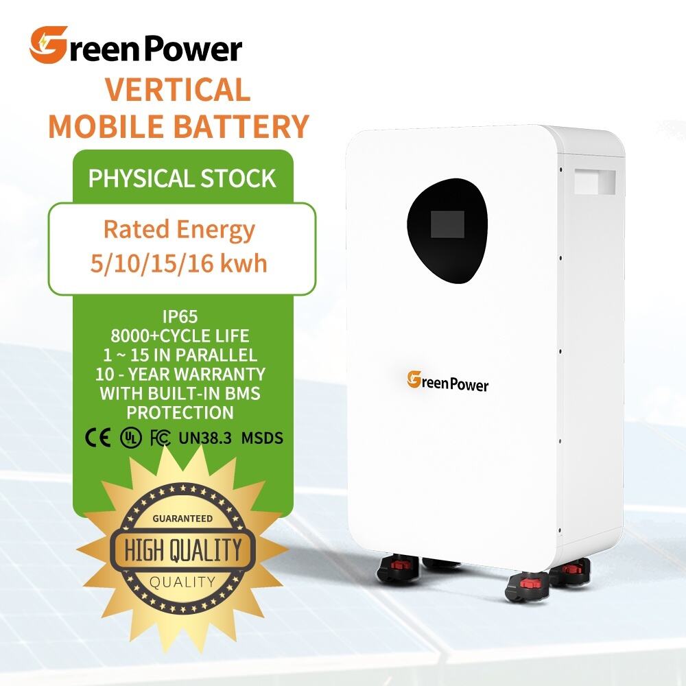 15kwh 16kwh LiFePO4 IP65 Waterproof Dustproof 300AH 314AH Built-in BMS System Vertical Rechargeable 51.2V Lithium Ion Battery
