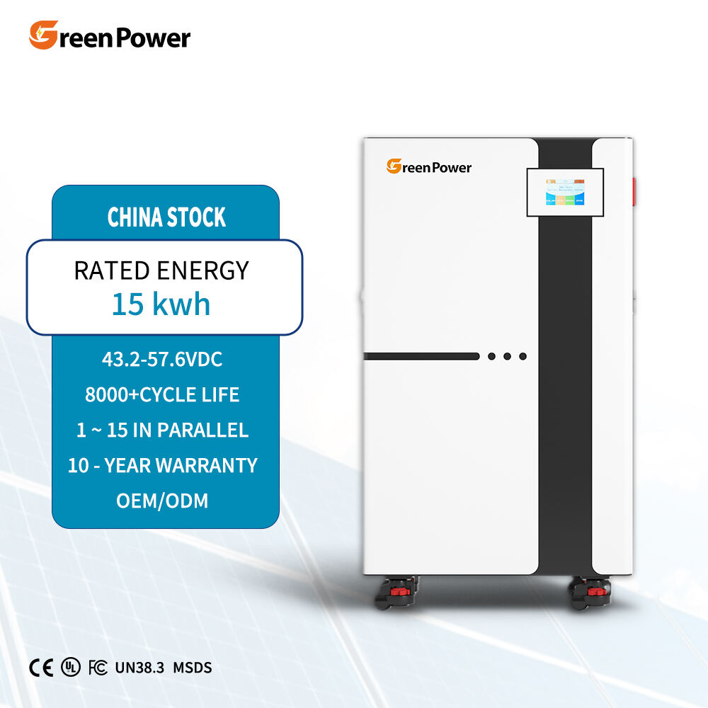 300Ah 320Ah Solar Battery IP20 Waterproof Dustproof 15kWh Floor Mounted Lifepo4 Battery Mobile 51.2V Home Energy Storage System