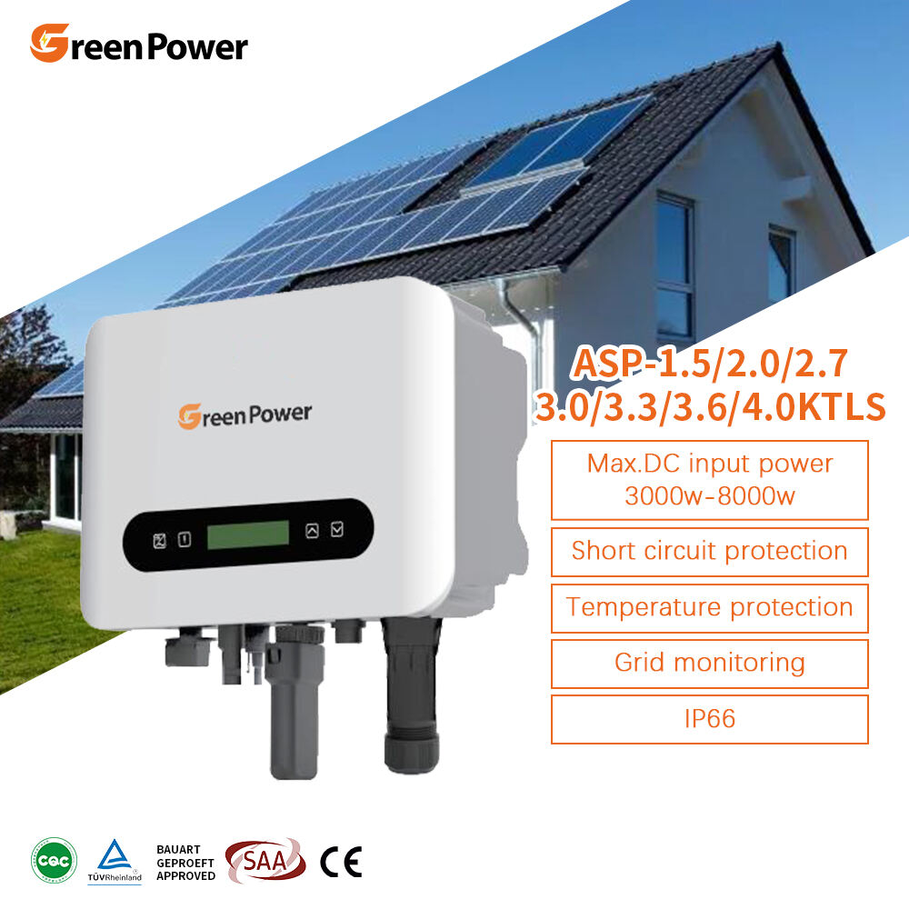 GreenPower Ip66 1.5kw on Grid Single Phase Solar Power Inverter