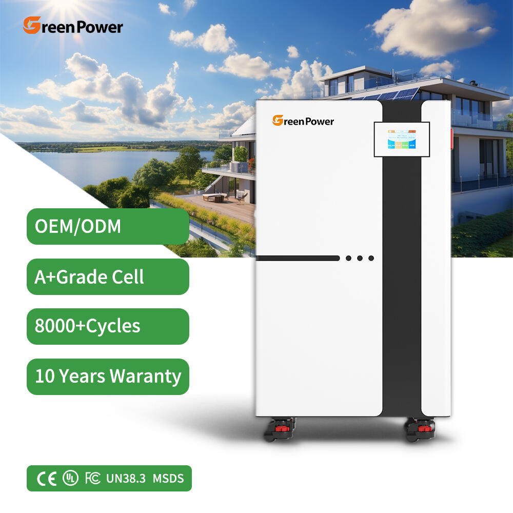 Modular IP20 51.2V Solar Energy Storage Battery with Wheels 300Ah 15kWh 320Ah 16kWh Waterproof Dustproof Home Energy Battery