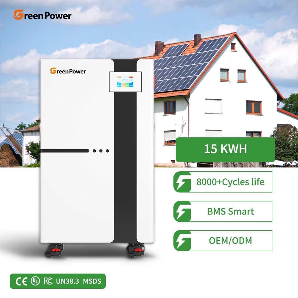 Custom Residential 300Ah 15kWh 320Ah 16kWh Solar Storage System Waterproof Dustproof IP20 51.2V Solar Lithium Battery