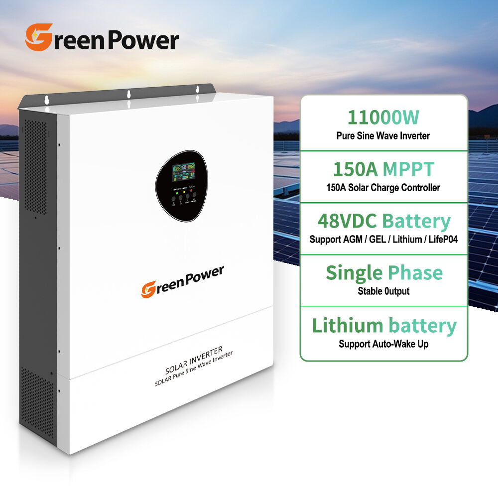 Wholesale Hot All in One Solar Inverters 11kw 6.2KW 5.5KW 3KW 1KW 48V 220V 230V Single-Phase Off Grid Solar Inverter