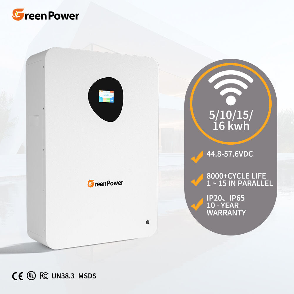 Sa Pader Nakakabit na Lithium Solar Battery Pack 48V 51.2V 100Ah 200Ah 300Ah