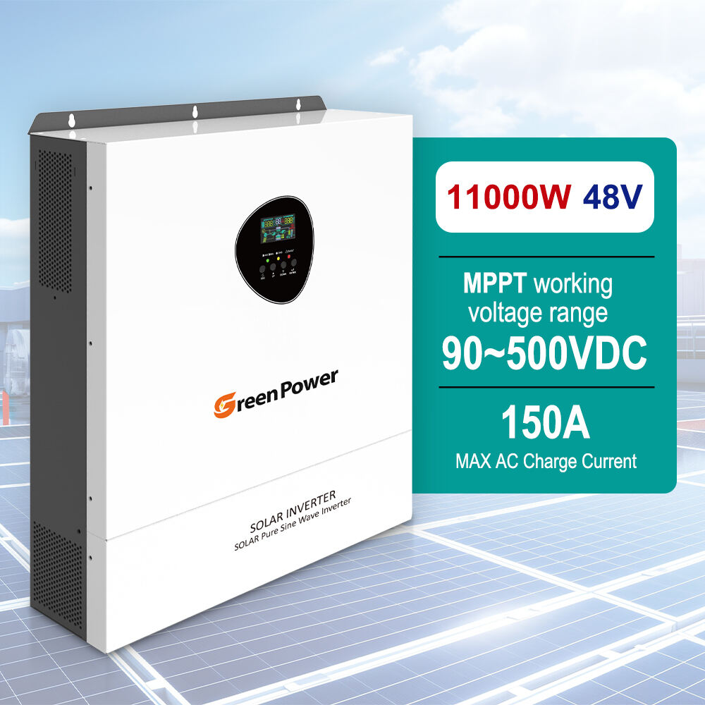 Reasonable Price GreenPower 3.6kw 5.5kw 6.2kw 11kw Single Phase Hybrid Inverter for Home Use
