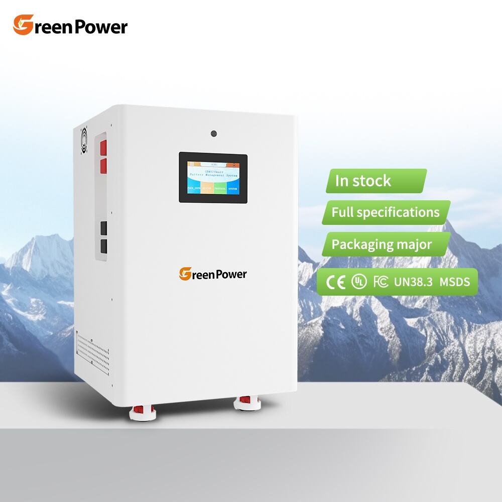 GreenPower IP20 Waterproof Powerwall 28kWh 32kWh Solar Battery 51.2v 560Ah 628Ah Lithium Ion Batteries BMS Solar Battery