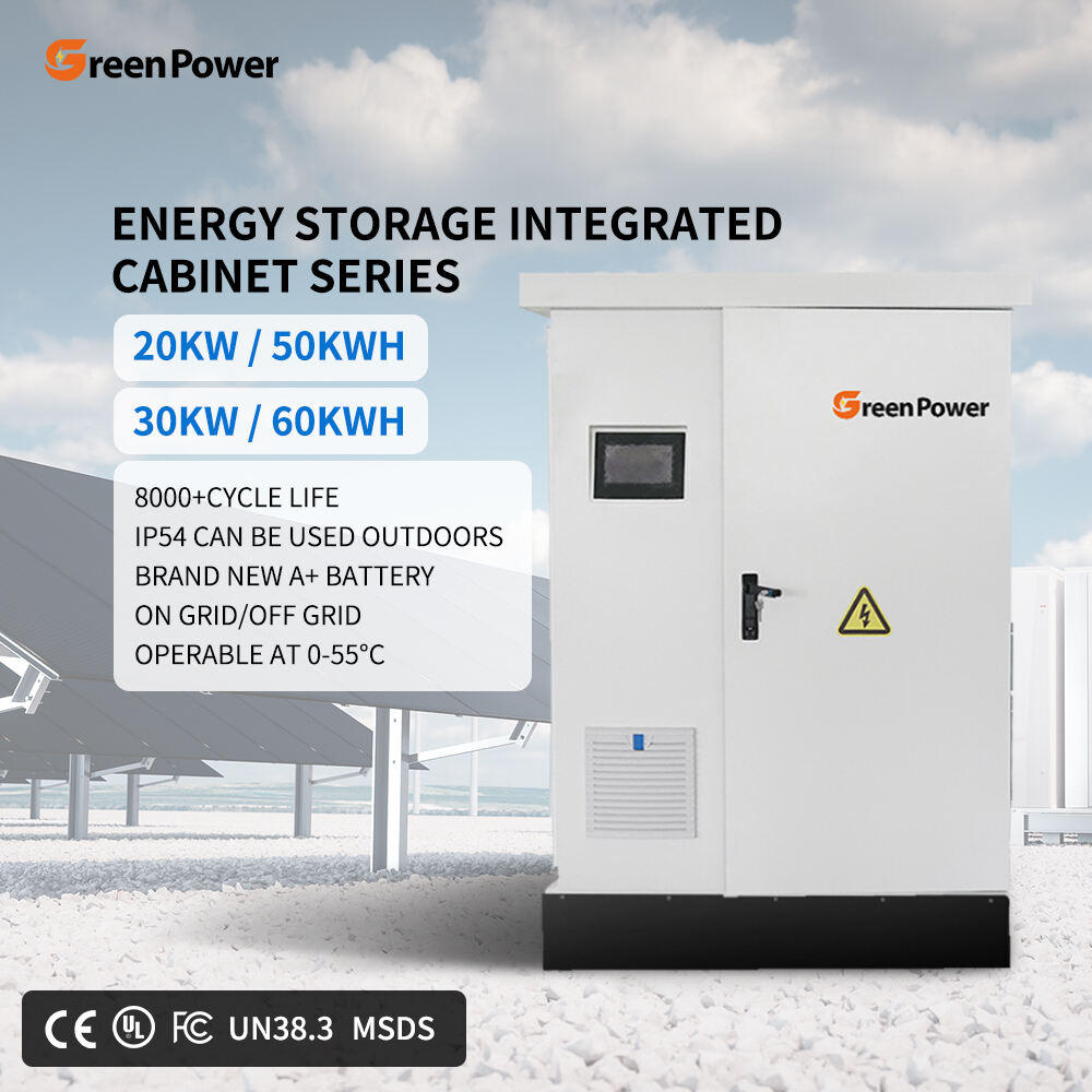 IP54 51.2kWh 61.4MWh 20kw 30kw Air Cooled Industrial Commercial Battery Storage Container School Solar Energy Storage System