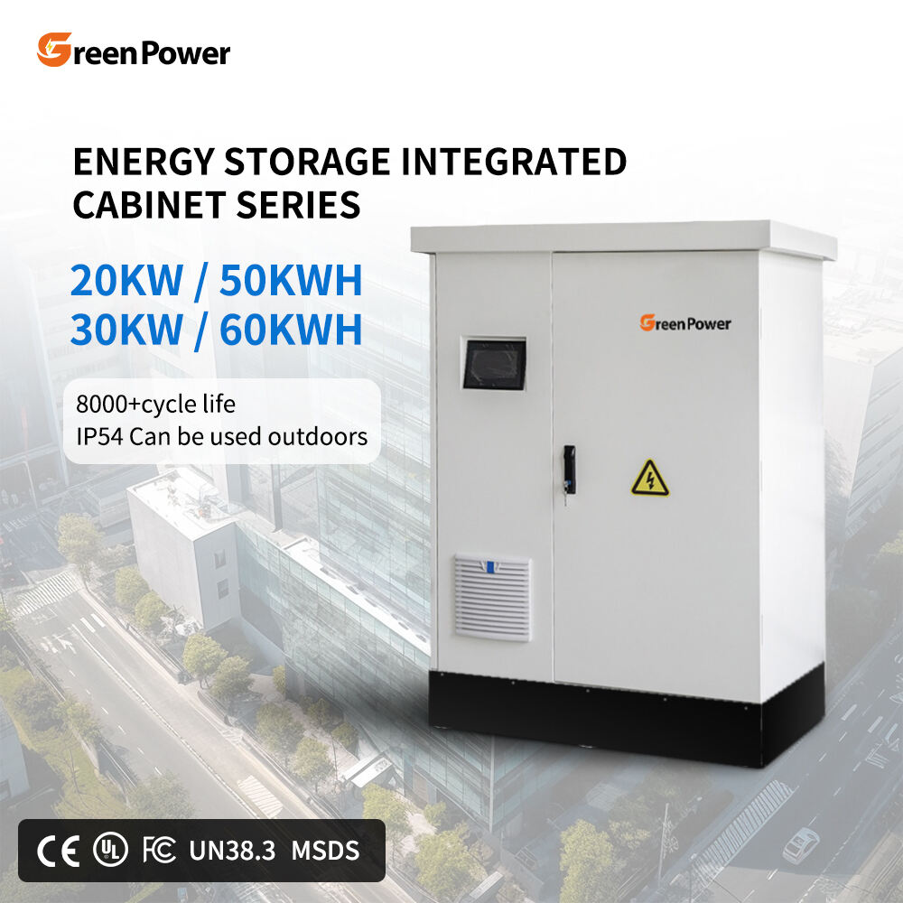 51.2kWh 61.4kWh Commercial Industrial Energy Storage Solar Container for Supermarket Business High Efficiency Storage Solution