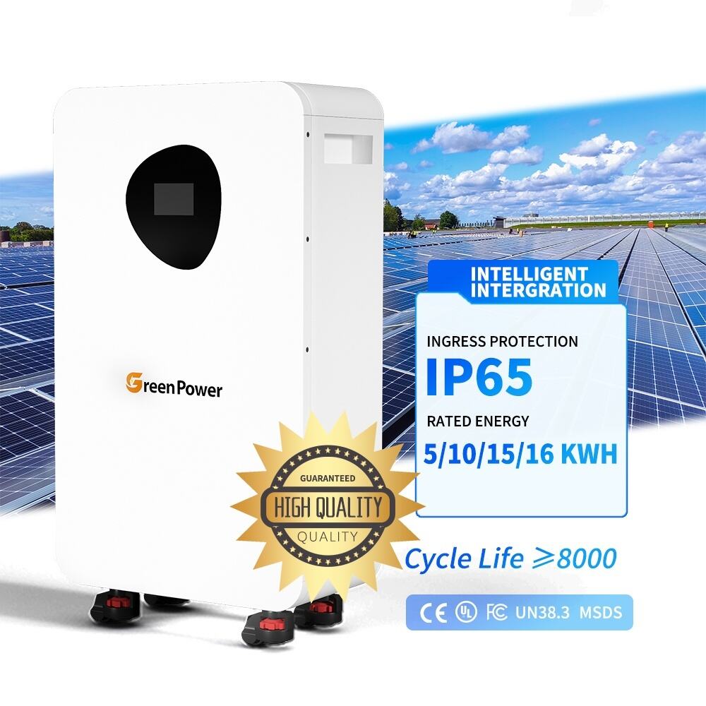 IP65 Waterproof Dustproof Removable Storage Battery 15.36 kWh 16.08 kWh LiFePO4 Battery Hybrid Off-grid Solar Energy System