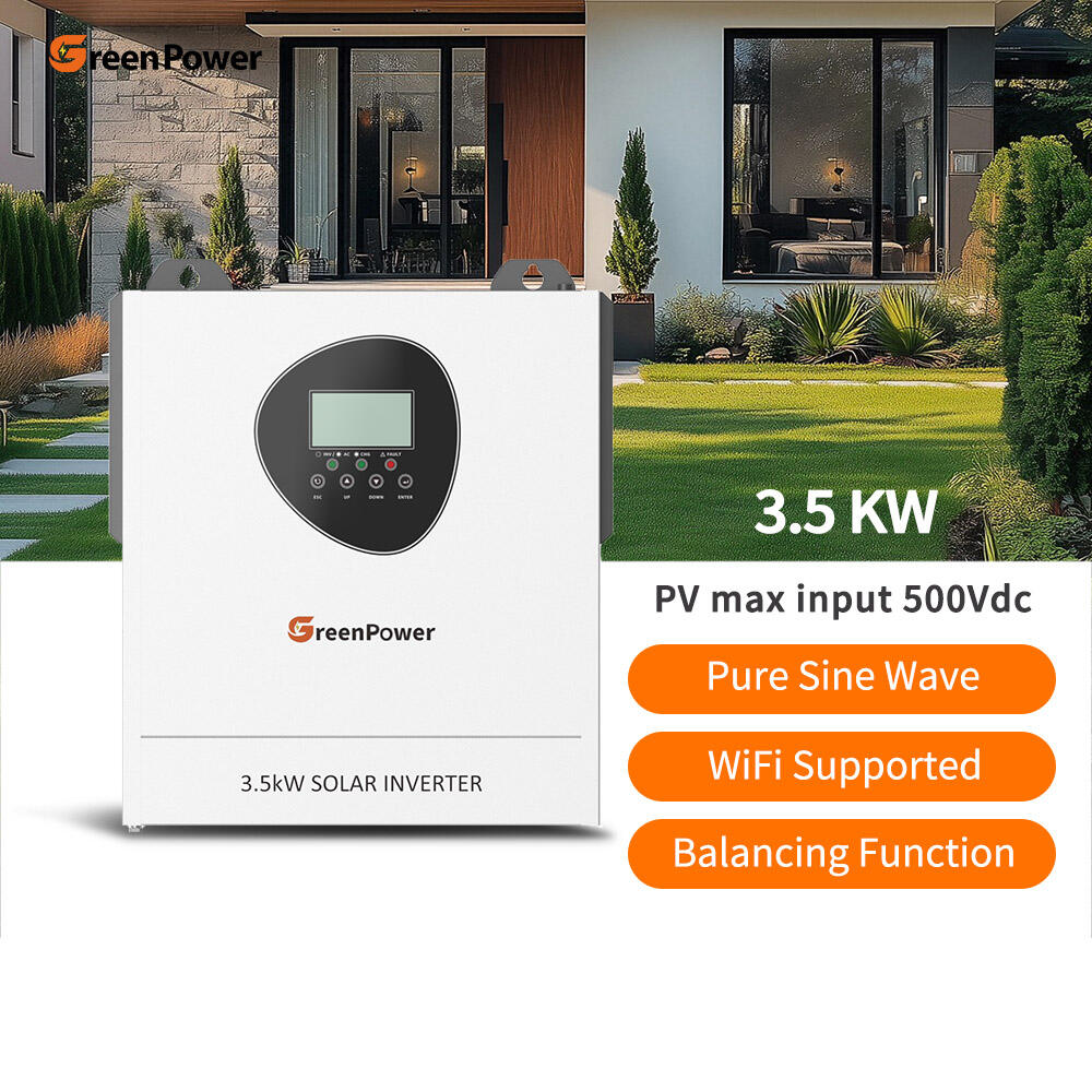 GreenPower Pabrika presyo Mataas na kalidad OEM ODM Home Energy Storage System 24V 3.5kva 3.5KW 3500W Off Grid Solar Inverter