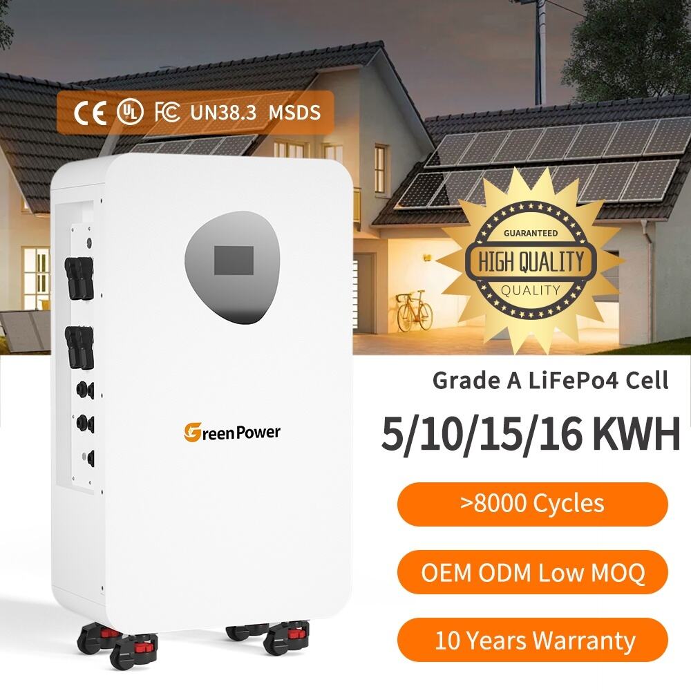 300Ah Solar Battery IP65 Waterproof Dustproof 15kWh Floor Mounted Lifepo4 Battery Mobile 51.2V Home Energy Storage System
