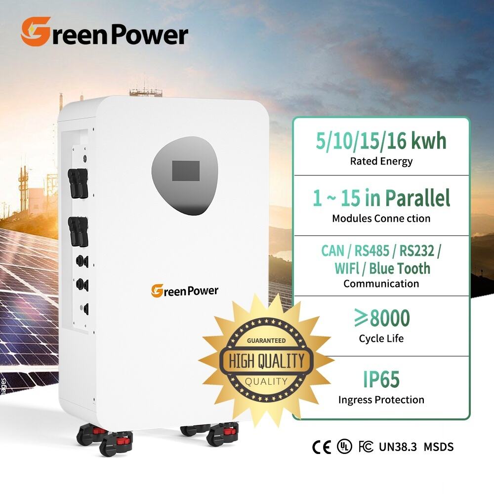 IP65 Waterproof 51.2V 300ah 314ah Vertical Mounted Lifepo4 Energy Powerwall 10kWh 15kwh 16kwh Lithium Solar Home Storage Battery
