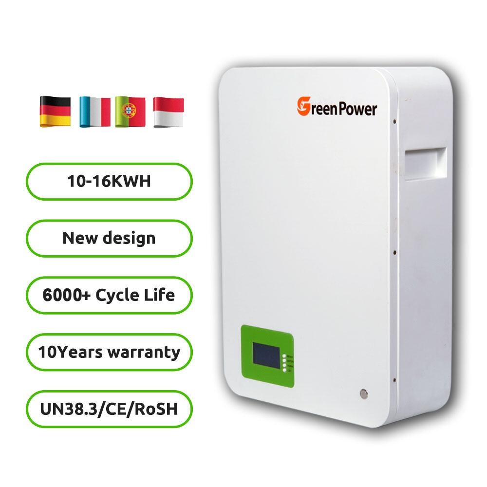 51.2v Lifepo4 Kuasa 100ah 200ah 5Kwh 10Kwh Bateri Lithium untuk Rumah Peranti Elektrik
