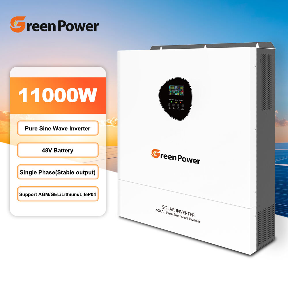 5kw 6.2kw 11kw Off Grid Solar Hybrid Inverter 48vdc Single Phase