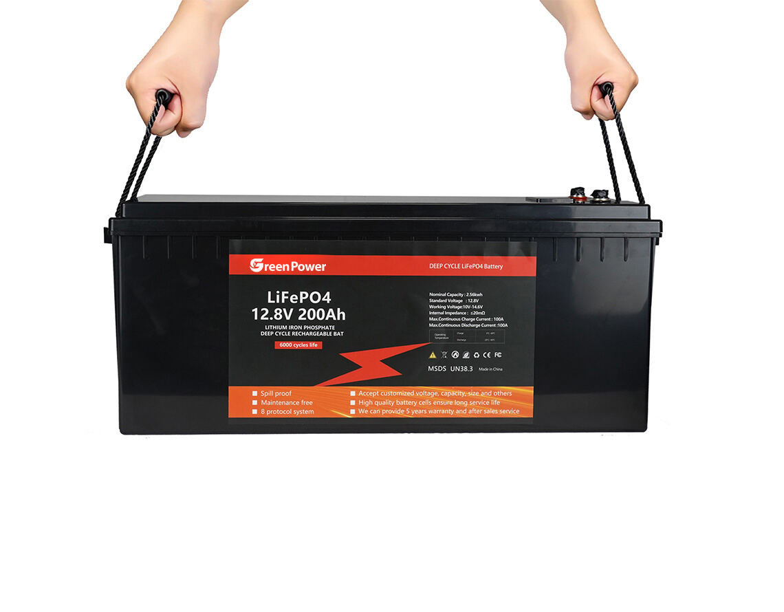 12V 200Ah Lithium Ion Battery