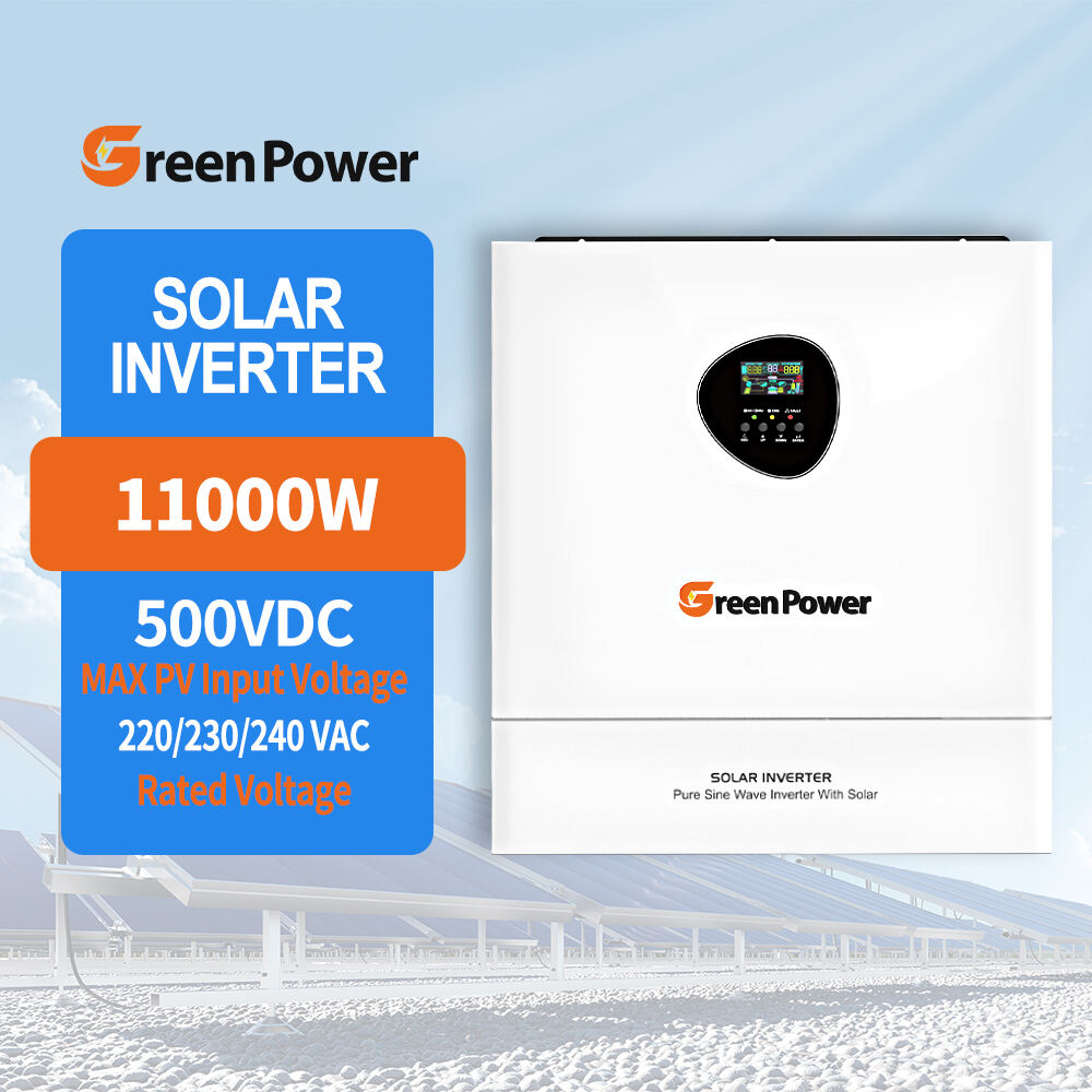 In Stock 1.6KW 3KW 3.6KW 5.5KW 6.2KW 11KW Single Phase Off-Grid Hybrid Solar Inverter WIFI MPPT 50HZ 60Hz AC Sine Wave Inverter