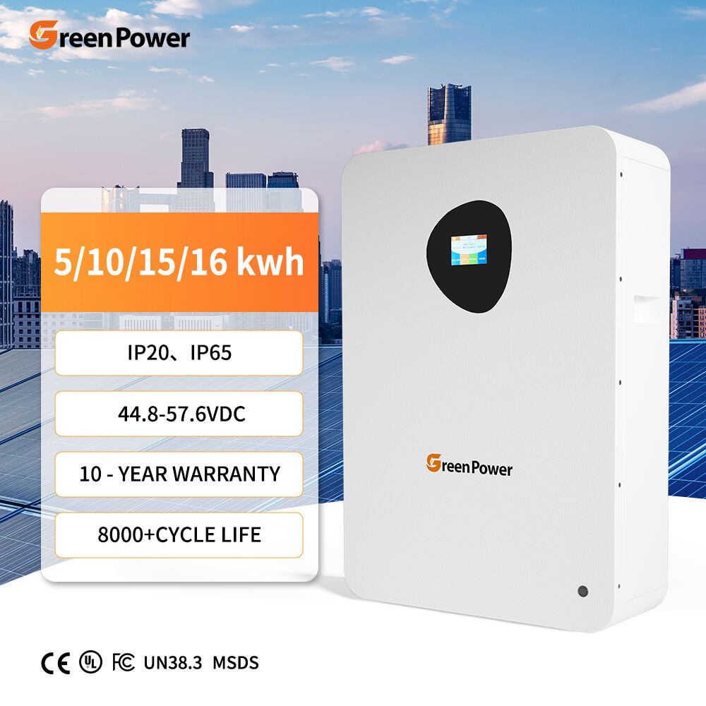 Sertipikasyon IP65 5kwh Solar Powerwall 51.2V 100ah Baterya ng Lithium Lon