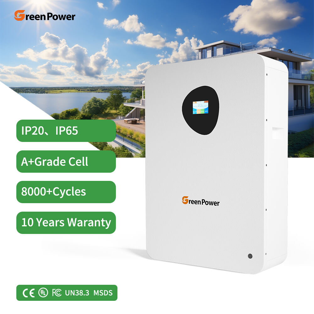 Naka-install sa Pader na 51.2V 200Ah LiFePO4 Battery Energy Storage System