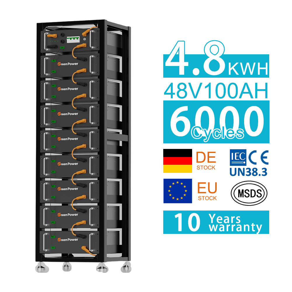 48V 51.2V 50Ah 100Ah 200Ah Baterya ng Lithium Iron Phosphate na may BMS 5kWh 10kWh Server Rack LiFePO4 Solar Home Energy Storage Battery