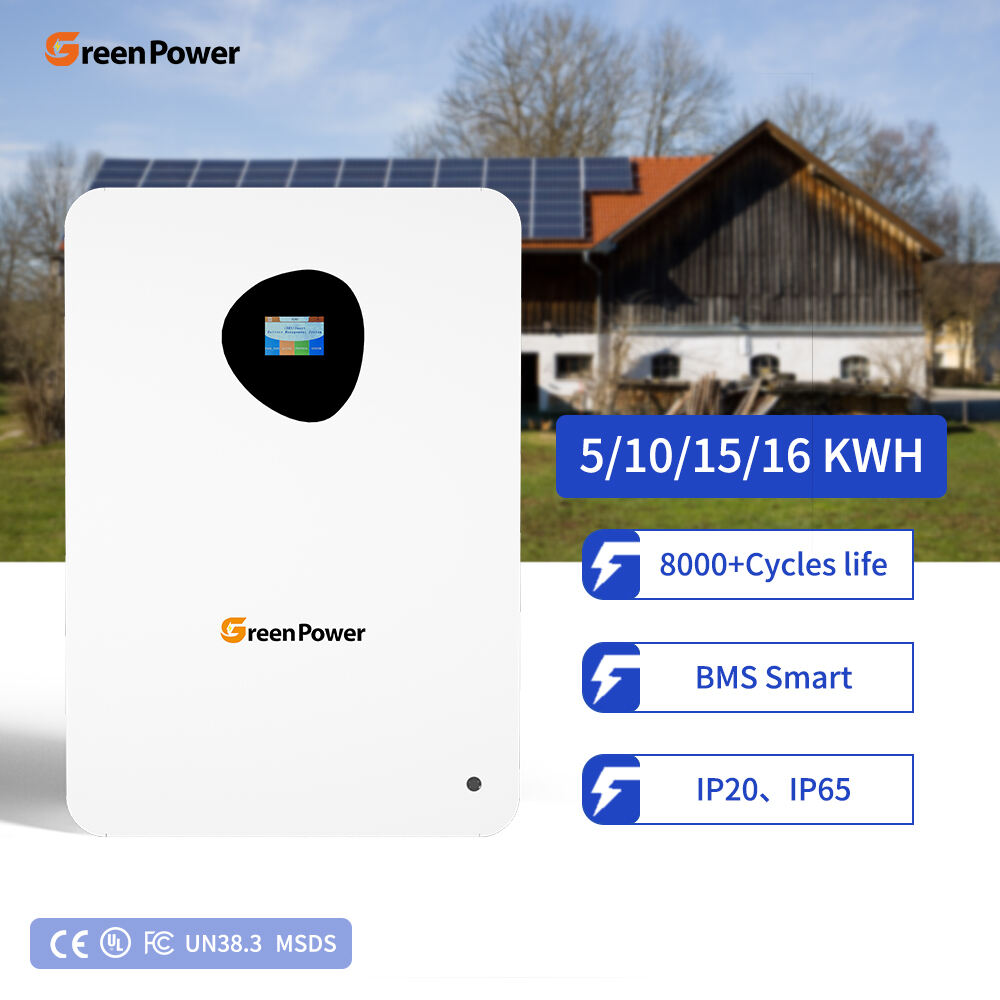 10-Taong Guarantee Lifepo4 Lithium Battery Na May BMS 5KWh 10KWh