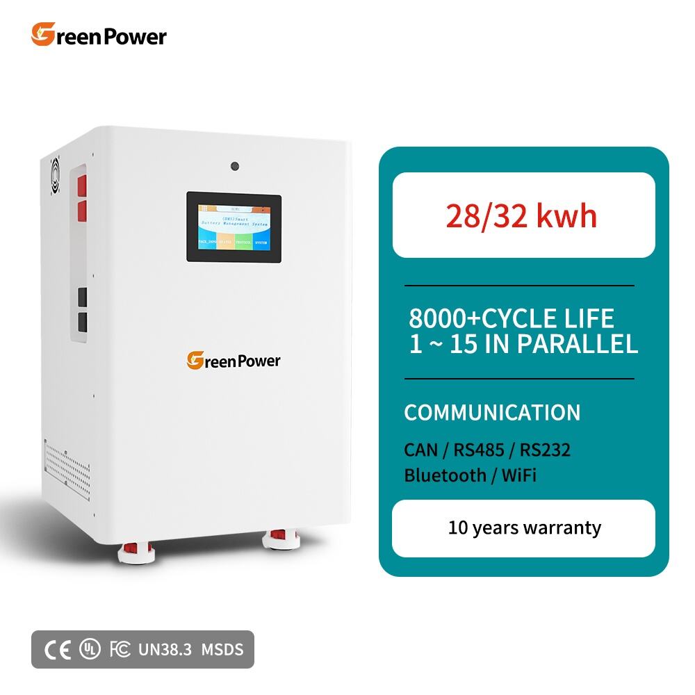 IP20 Good Quality New Energy 10 Years Warranty Lifepo4 Lithium Battery 28kwh 32kwh 560ah 628ah Home Energy Storage Powerwall