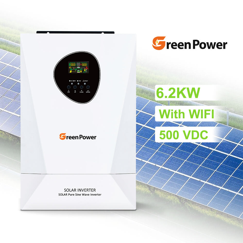 6.2kva 11kw 11kva 6.2kw 5.5kw 3.6KW 8.6kw 6200W 24v 48v on Off Grid Mppt Hybrid Solar Power Inverter Price