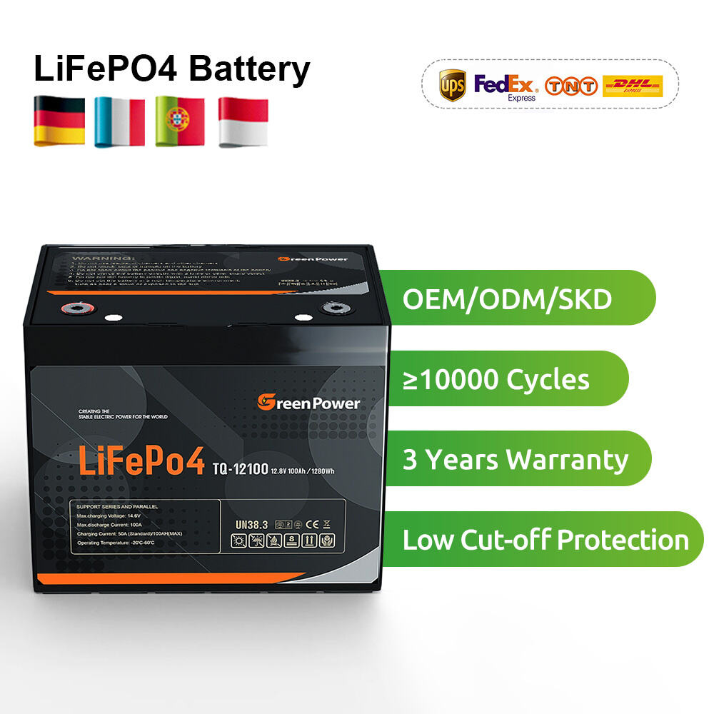 solární baterie LiFePO4 12,8V 300Ah
