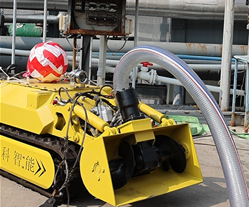 Dredging Robot Shines In Chemical Plant, Intelligent Special Operation Leads New Industry Trend