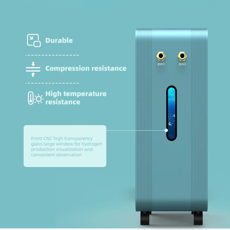 Découvrez l'avenir du bien-être avec notre machine de bain à hydrogène facile à utiliser