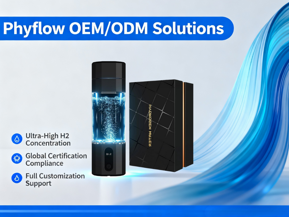 OEM/ODM Manufacturing Solutions for Hydrogen Water Bottles – Phyflow