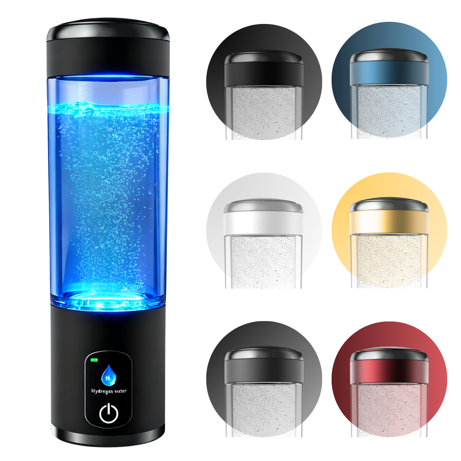 Botol Air Hidrogen Model Persendirian 8ppm