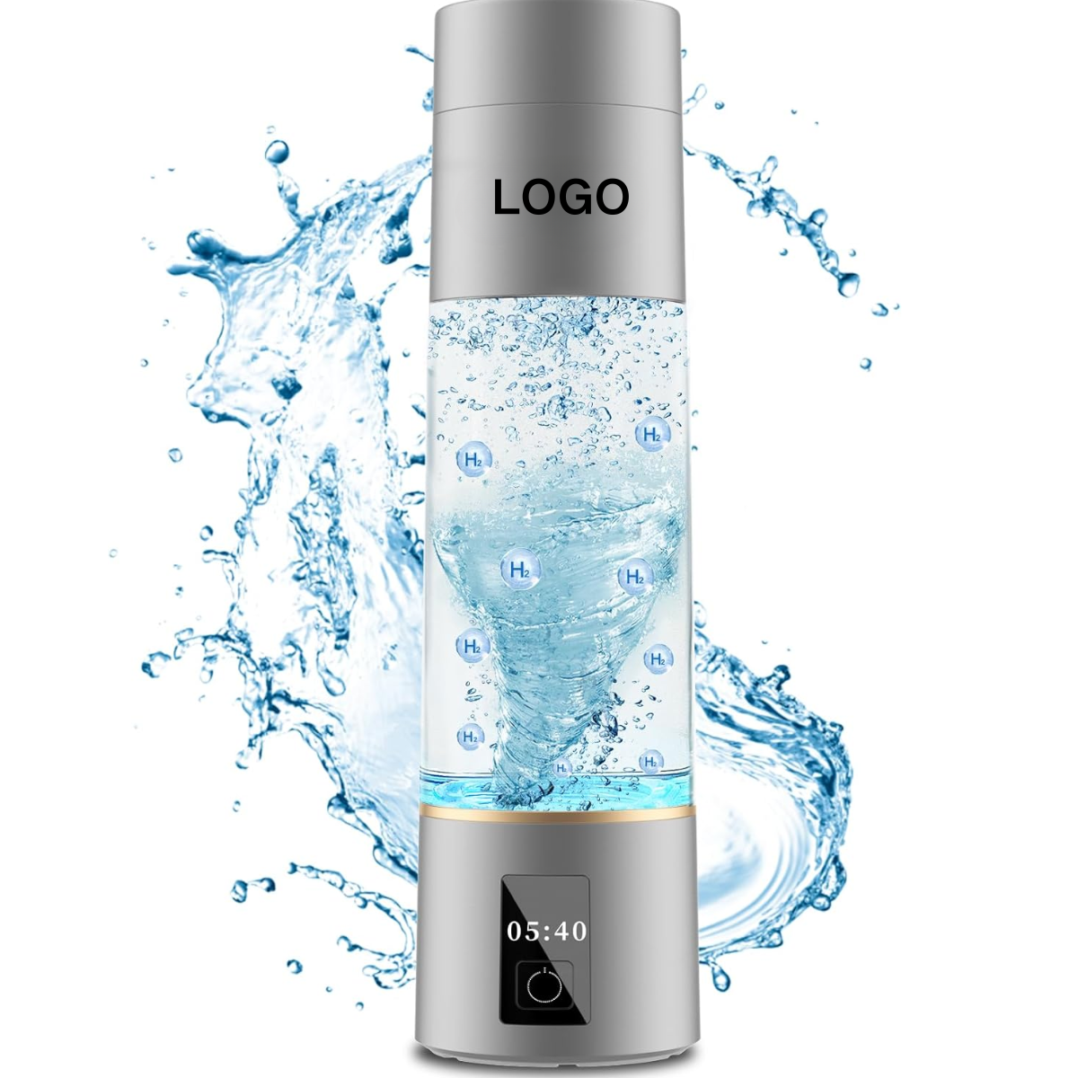 PHYFLOW Botella de Agua con Hidrógeno: Calidad de Confianza Mundial con Tecnología Patente