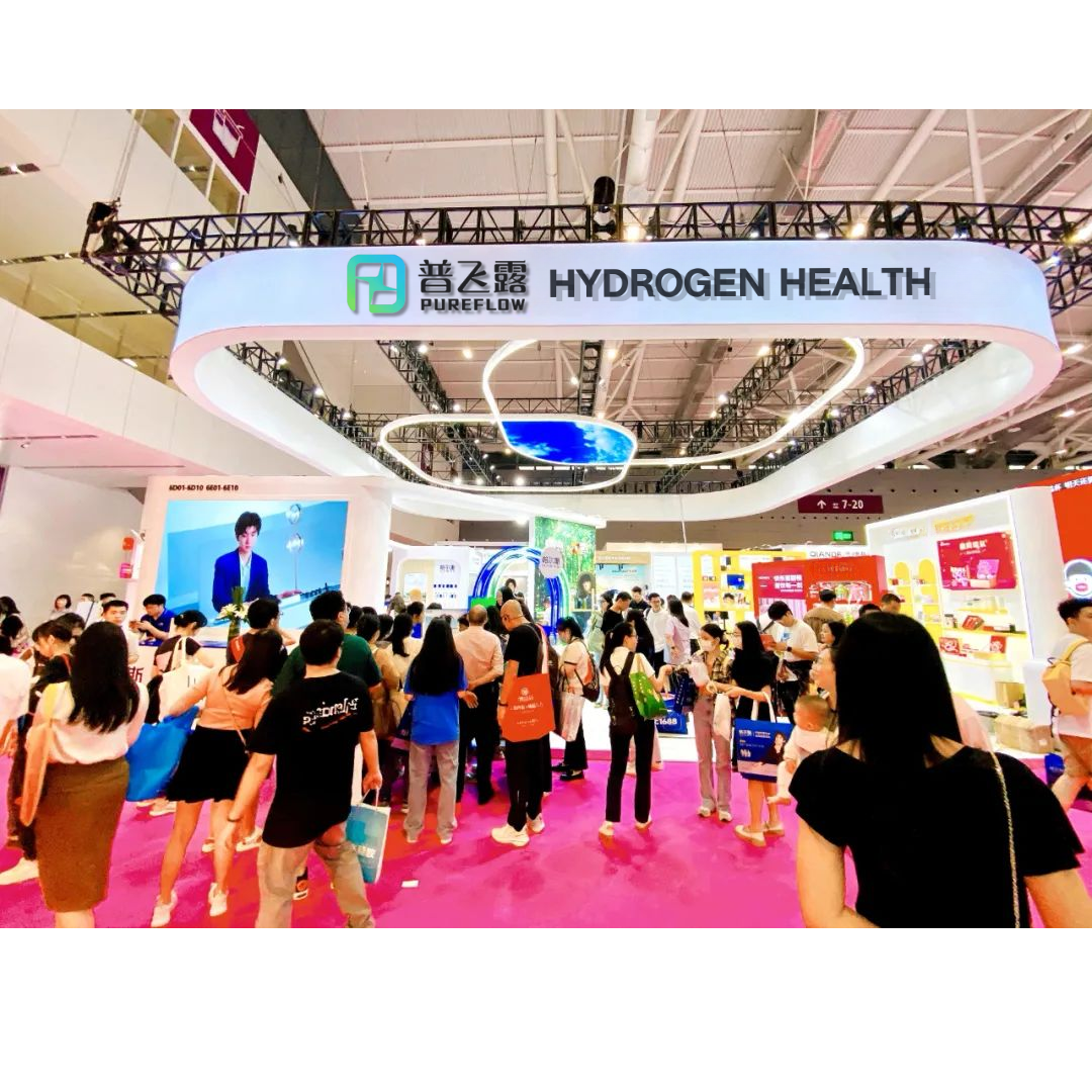 Hydrogen Water Cup Innovations Shine at Global Health Expo
