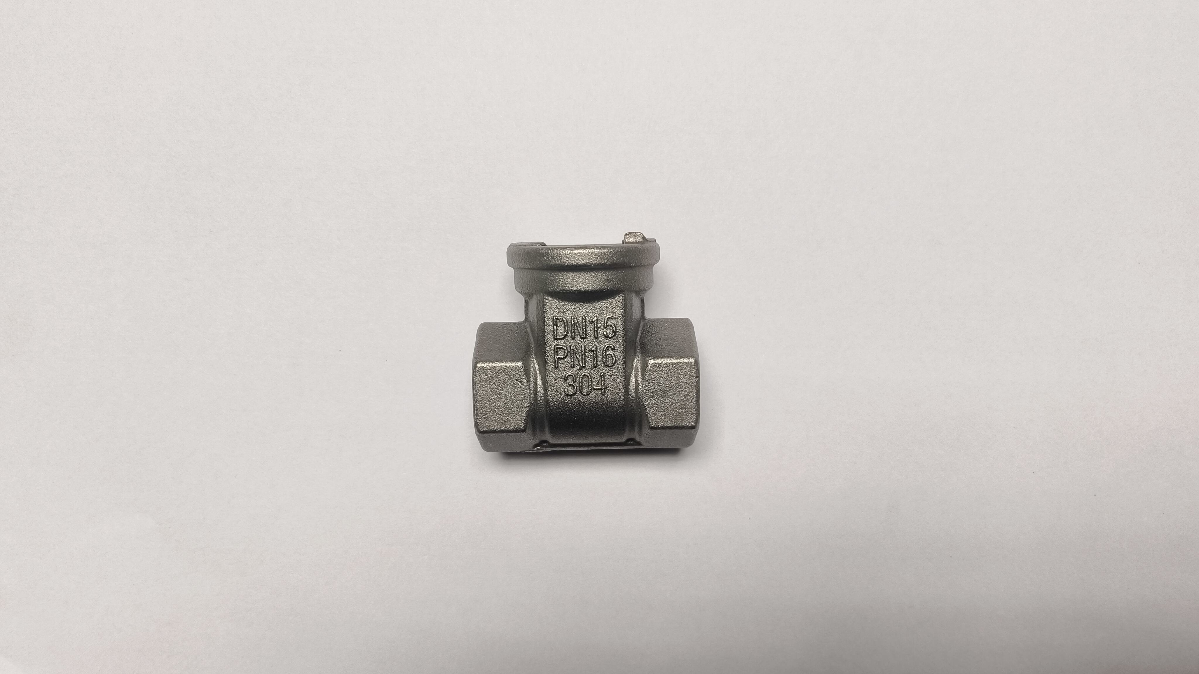 304 stainless steel internal thread swing check valve horizontal check valve high temperature resistant one way valve accessories dn15 25 50 65 80 can be customized can be processed worldwide-28