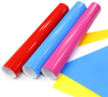 What are the different types of self-adhesive vinyl and their applications?