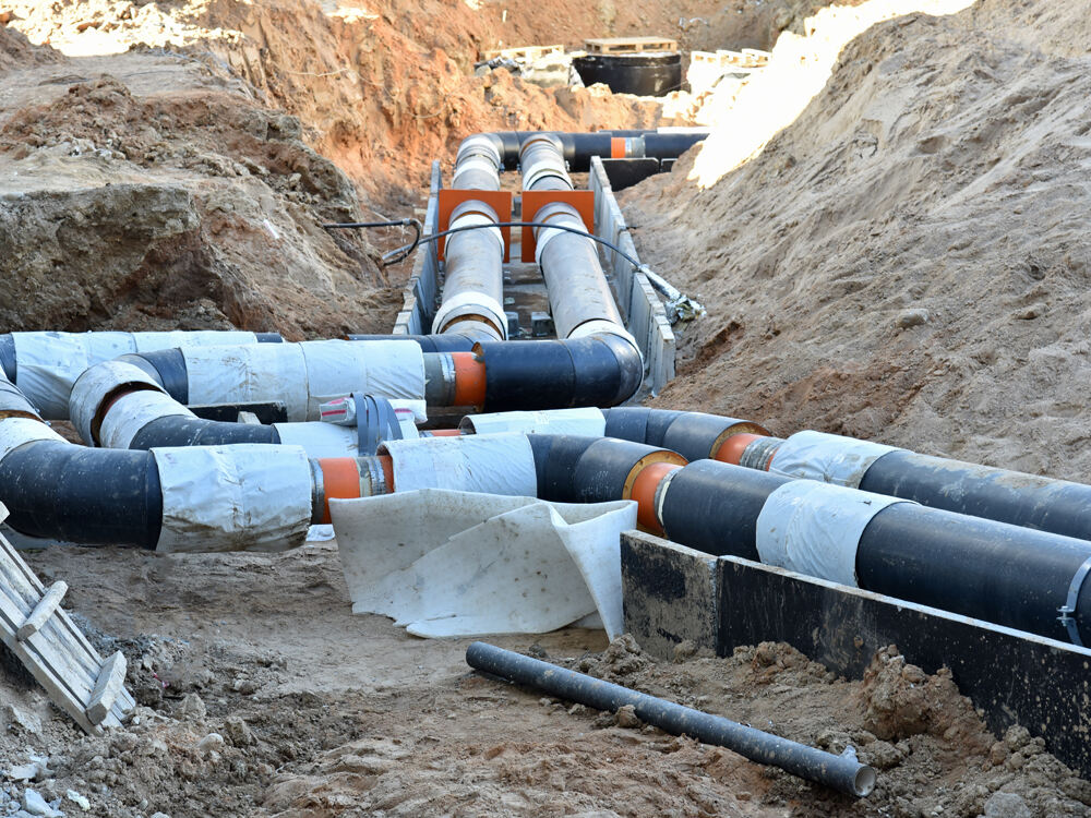 Untersuchung von Regenwasserabfluss und unterirdischem Netzwerk