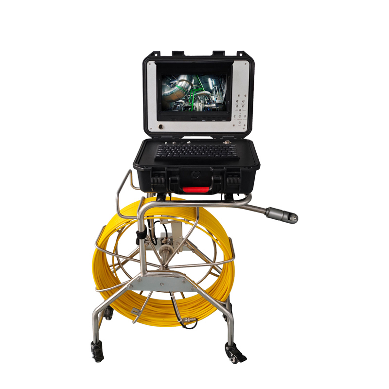 Advanced Sewer Pipe Camera with Crawler Robot Integration