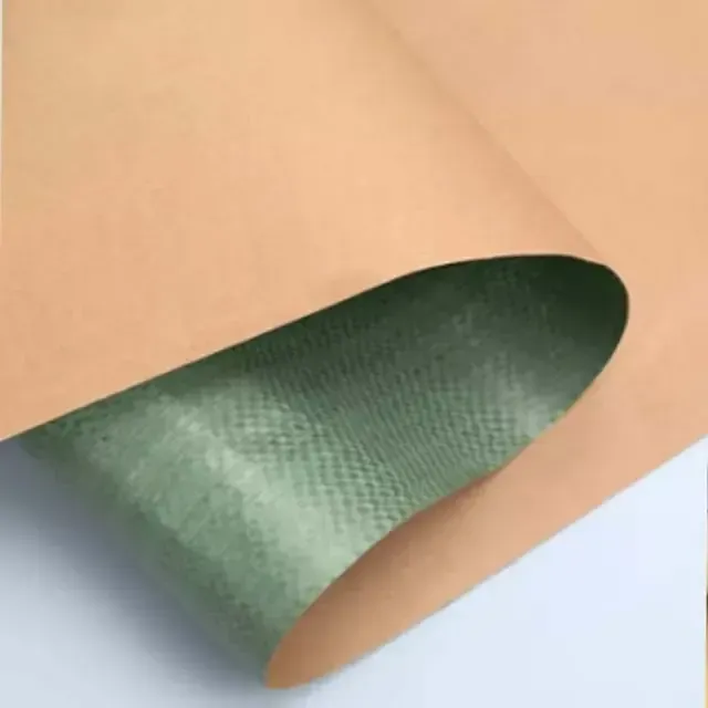 Kraft paper woven bag