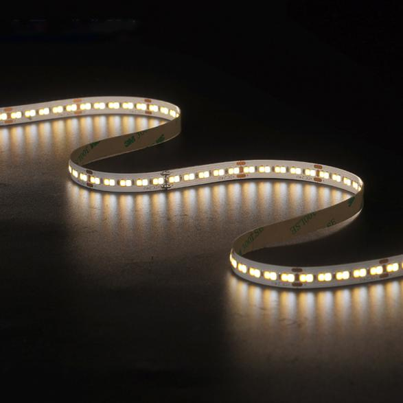 SMD2835 LED pás, 240 led/m, CCT, 10 mm, jednoradý univerzální pro dekoraci interiérů