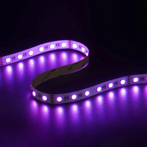 Flexibilní LED pás SMD5050 4v1 60 LED/m RGBW DC24V 12 mm pro vnitřní osvětlení