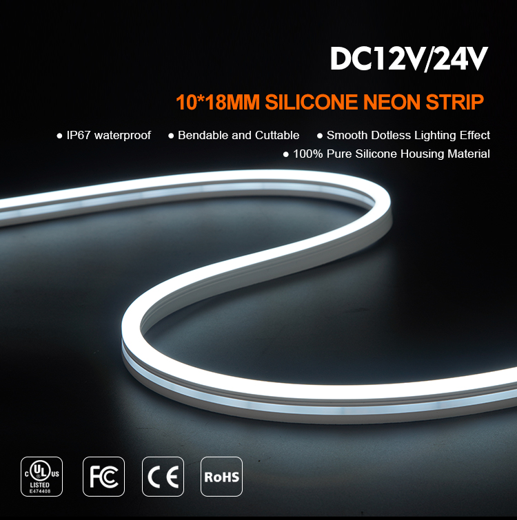silicone neon flex side view 1018mm lwtg1018 1178-2