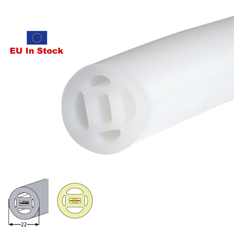 24V 360 Degree Neon Strip Light Super Bright Soft Light Waterproof Flexible Rope Silicone Neon LED Strip Tube