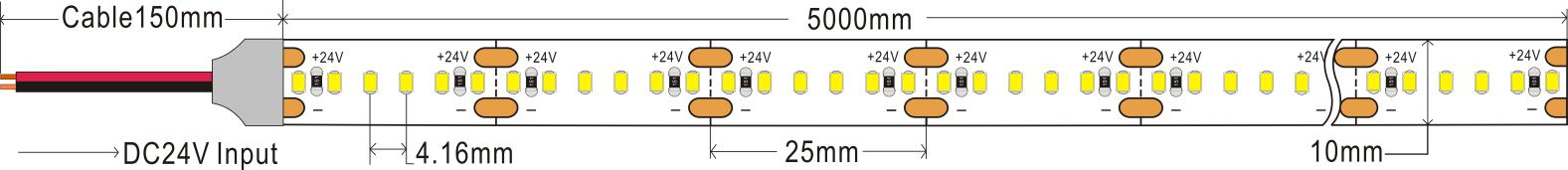 m dc24v 10mm single color for game room-0