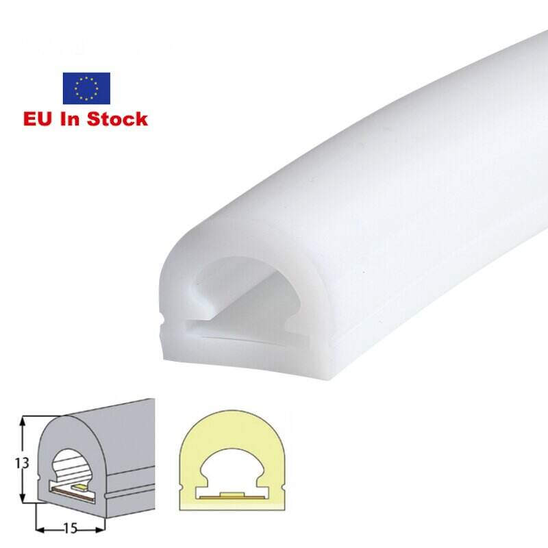 Szilikon neon Flex felső nézet 13*15MM LWTG1513-1